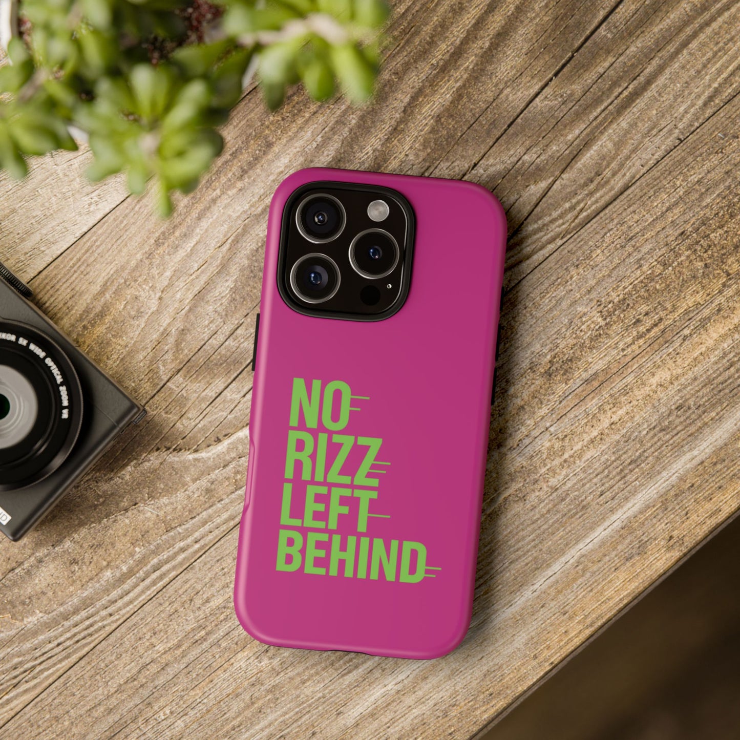 tough cases - no rizz left behind phone case for ultimate protection and style