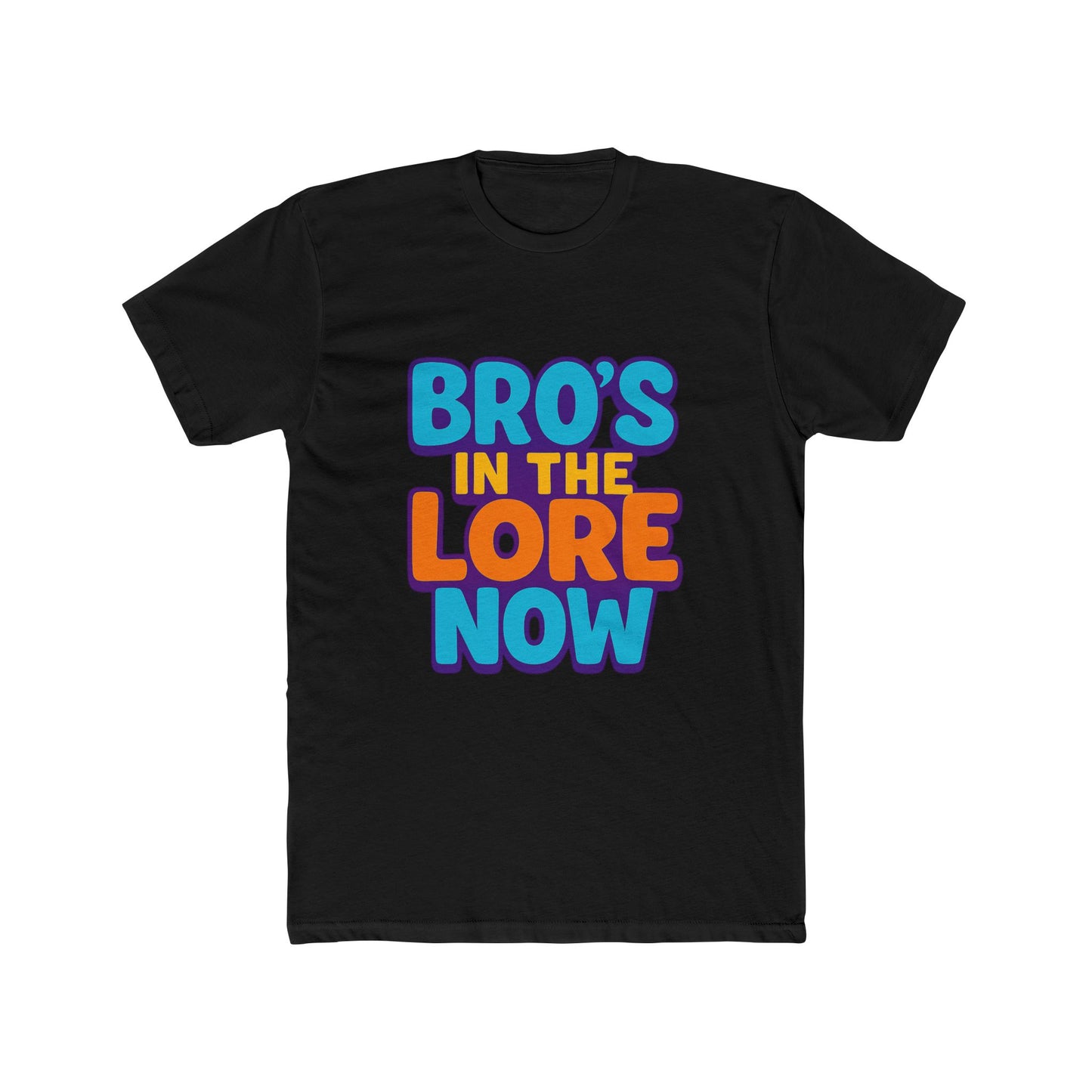 bro's in the lore now unisex t-shirt - funny meme art for gamers, meme lovers, unique gift & decor