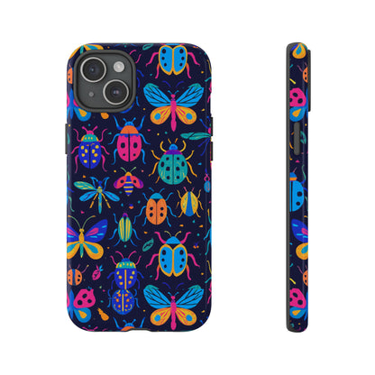 Vibrant 3D Insect Design Phone Case for Stylish Protection and Unique Aesthetic Compatible with iPhone 13, 14, 15 & 16 – all models including Pro, Pro Max & Plus