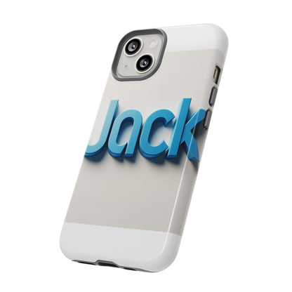 Vibrant Blue 3D Text Phone Case for Stylish Protection, Unique Retro Design for Men and Women, Compatible with iPhone 13, 14, 15 & 16 – all models including Pro, Pro Max & Plus