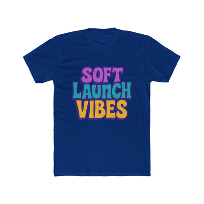 Soft Launch Vibes Unisex T-Shirt - Aesthetic Purple Tee for Casual Style, Everyday Comfort, and Unique Fashion Statements
