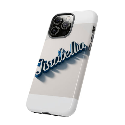 Vibrant 3D Alphabet Design Protective Phone Case in Blue for Unique Style and Self-Expression Compatible with iPhone 13, 14, 15 & 16 – all models including Pro, Pro Max & Plus