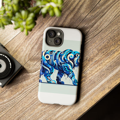 Vibrant 3D Wrap Protective Phone Case with Colourful Tiger Design Stylish Accessory for Men and Women Compatible with iPhone 13, 14, 15 & 16 – all models including Pro, Pro Max & Plus