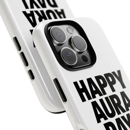 Happy Aura Day Phone Case | Tough & Stylish