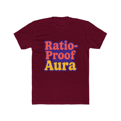 Ratio-Proof Aura Unisex T-Shirt - Funny Meme Purple Tee for Trendsetters