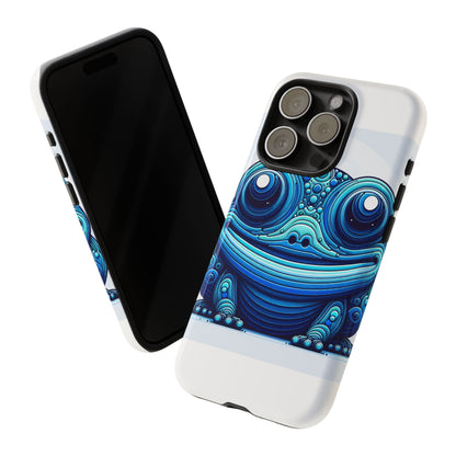Vibrant 3D Animal-Inspired Phone Case in Blue for Stylish Protection and Unique Expression Compatible with iPhone 13, 14, 15 & 16 – all models including Pro, Pro Max & Plus