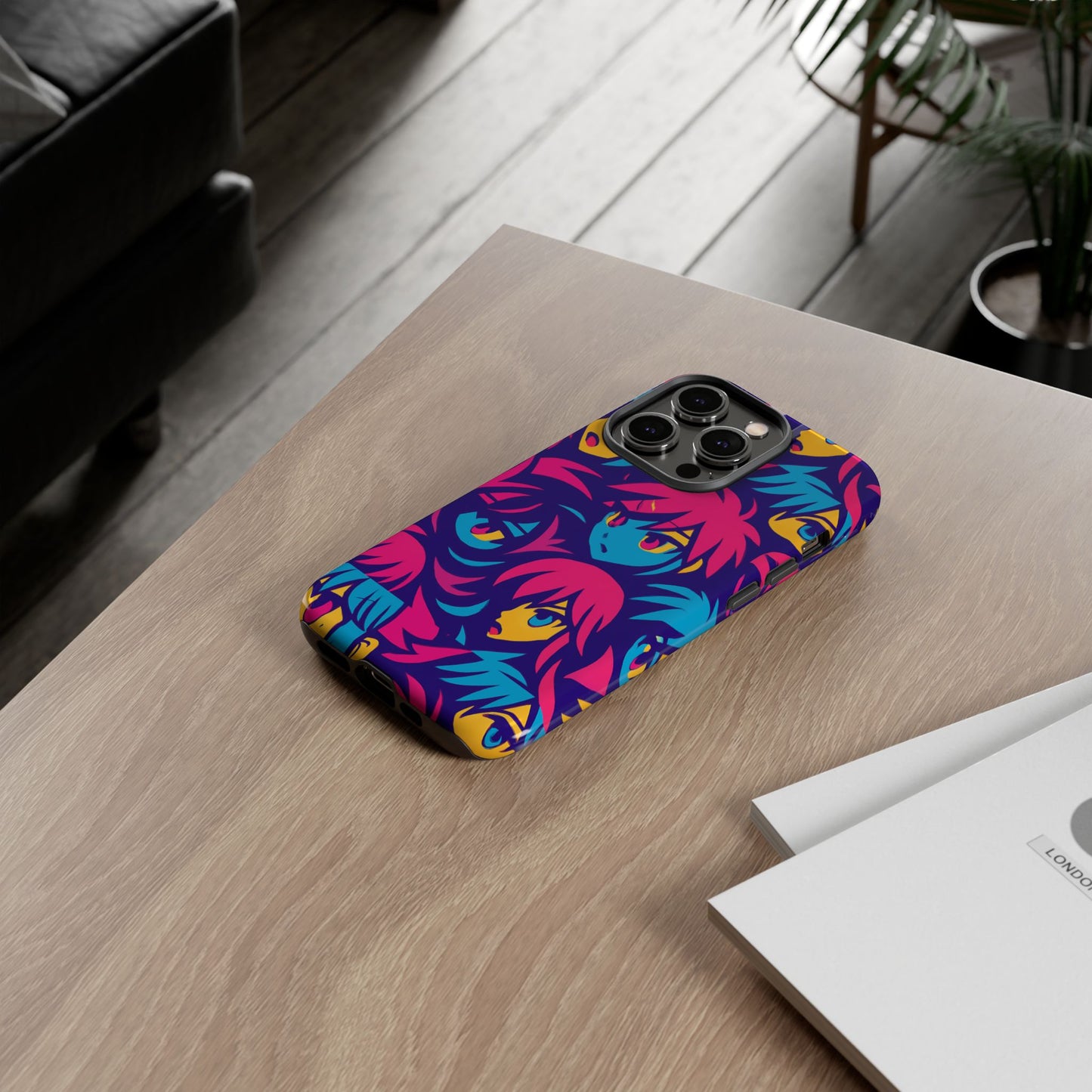 vibrant 3d anime phone case with retro design for stylish protection – unique accessory for self-expression compatible with iphone 13, 14, 15 & 16 – all models including pro, pro max & plus