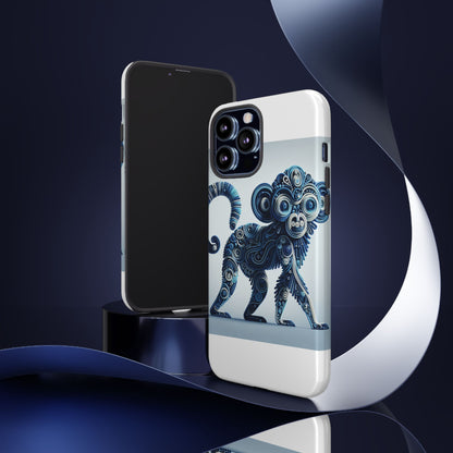 Vibrant 3D Wrap Protective Phone Case with Unique Monkey Design – Stylish Accessory for Men and Women Compatible with iPhone 13, 14, 15 & 16 – all models including Pro, Pro Max & Plus