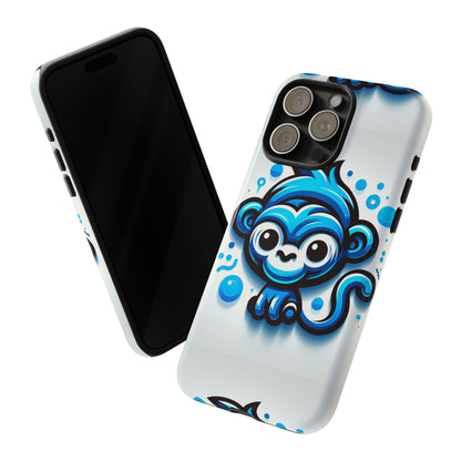 Blue Animal Create 19 Cartoon Animal Phone Case with 3D Wrap Design Shock Absorption for Smartphones Compatible with iPhone and Android Devices