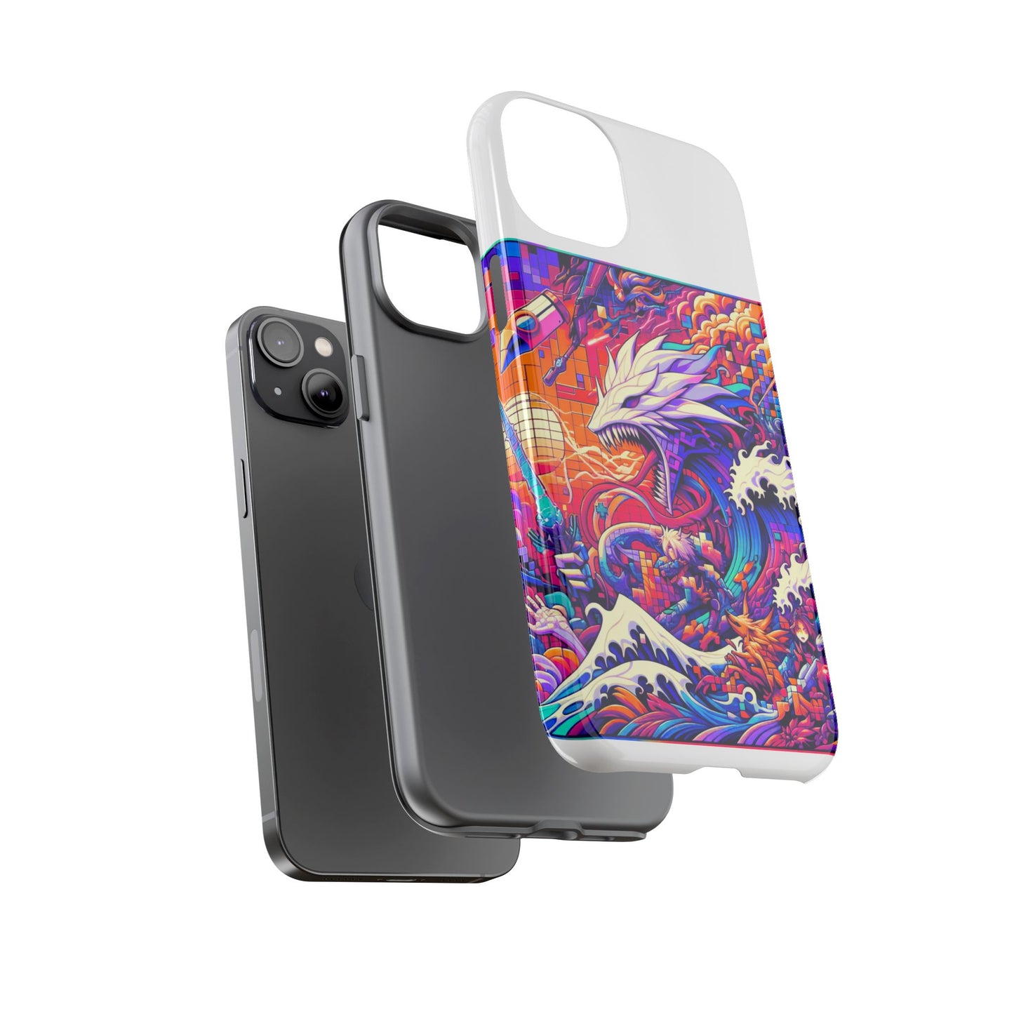 above here whopper whopper sigma stopper colourful protective phone case