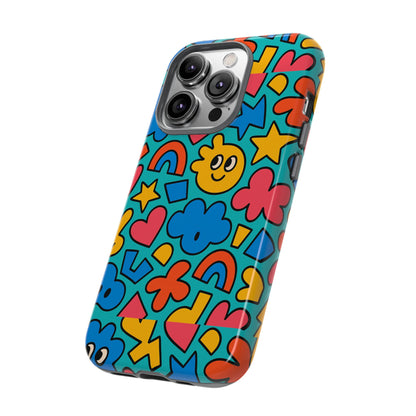 Vibrant Cartoon 3D Wrap Protective Phone Case with Fun Playful Design for Smartphone Lovers Compatible with iPhone 13, 14, 15 & 16 – All Models Including Pro, Pro Max & Plus