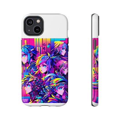 Cap-Free Culture Protective Phone Case with 3D Wrap Design, Durable Silicone Liner, UV Resistant, Ideal Gift for Anime and Comic Fans