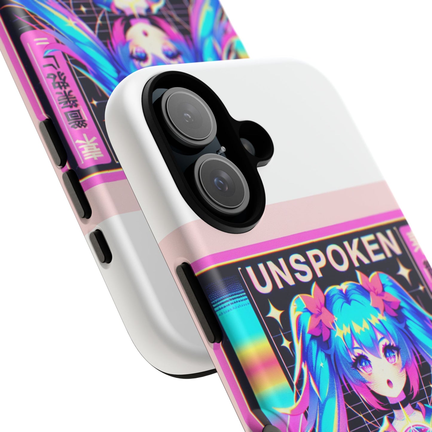 unspoken riz masterclass protective phone case, 3d wrap design, durable shock absorption, uv protected, ideal gift for anime and comic fans, glossy or matte finish