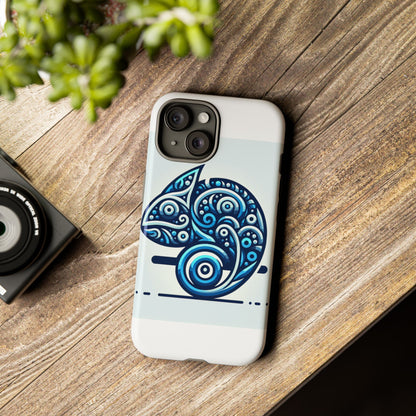 Vibrant 3D Blue Animal Design Protective Phone Case – Unique Accessory for Self-Expression Compatible with iPhone 13, 14, 15 & 16 – all models including Pro, Pro Max & Plus