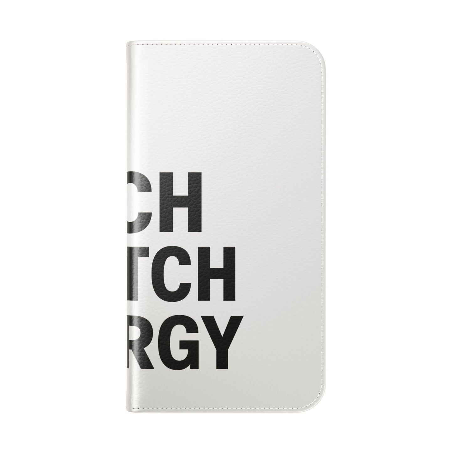 rich b*tch energy flip case – stylish phone cover for iphone 16 15 14 plus pro max with card holder and stand for empowered individuals