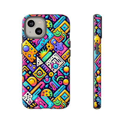 Pattern Image 2 Vibrant 3D Phone Case for Anime and Comic Fans Stylish Protection for Smartphones Compatible with iPhone 13, 14, 15 & 16 – all models including Pro, Pro Max & Plus