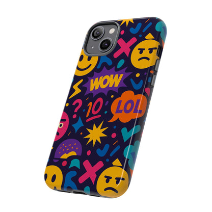 Vibrant 3D Emoji Phone Case with Fun Multicolour Design for Stylish Protection Compatible with iPhone 13, 14, 15 & 16 – All Models Including Pro, Pro Max & Plus