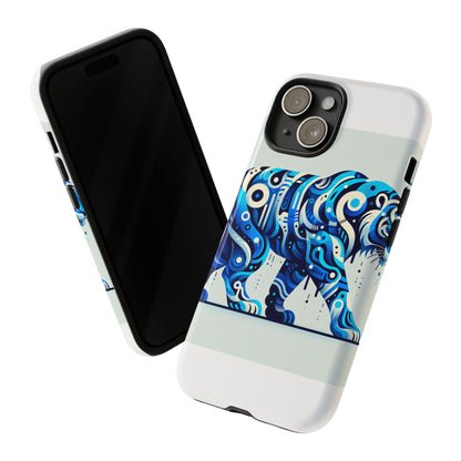 Vibrant 3D Wrap Protective Phone Case with Colourful Tiger Design Stylish Accessory for Men and Women Compatible with iPhone 13, 14, 15 & 16 – all models including Pro, Pro Max & Plus