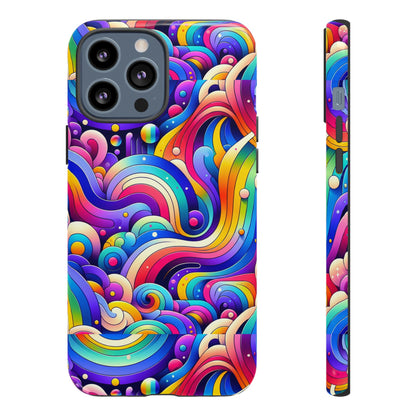 Pink Pattern Image 4 Phone Case with 3D Wrap and Shock Protection for Smartphone Accessories