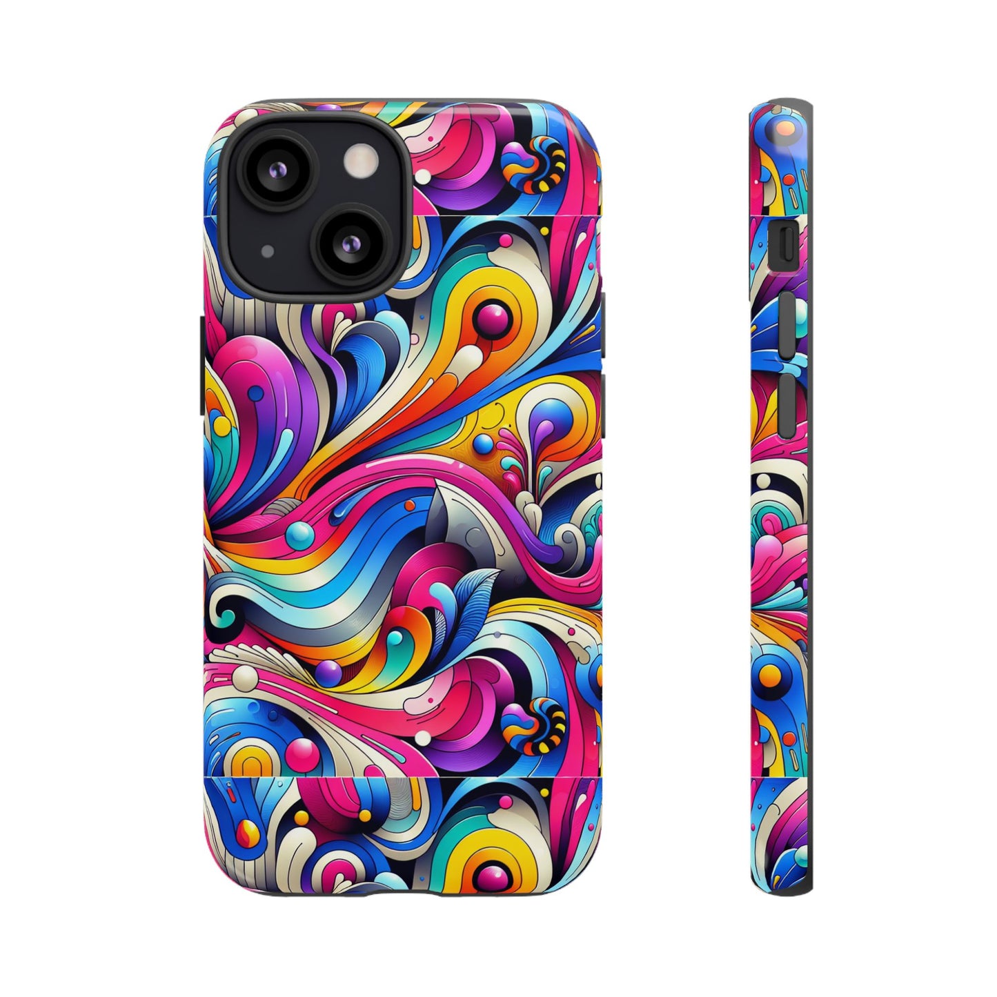pink pattern image 3 phone case with vibrant 3d wrap design for stylish protection