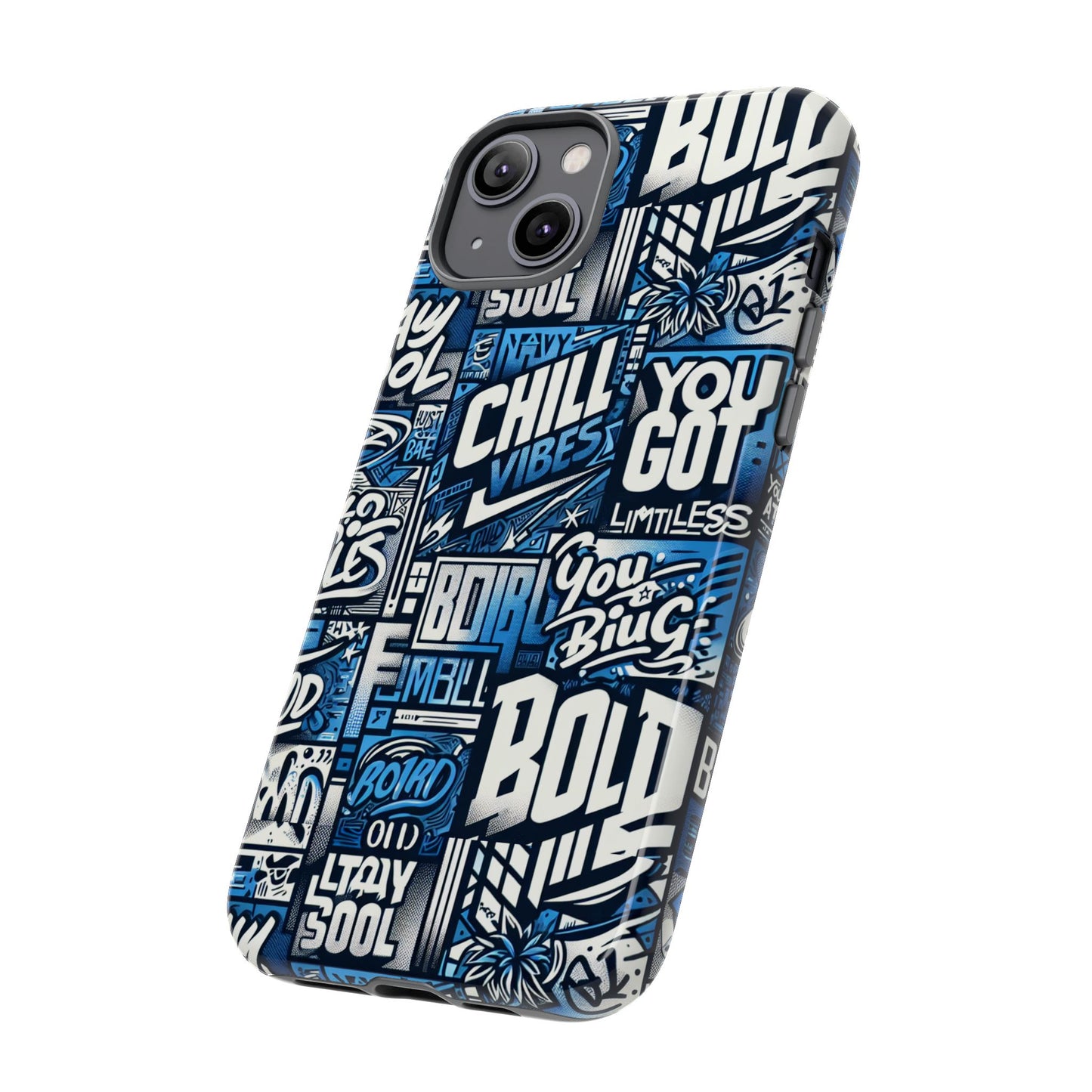 blue pattern image 30 phone case for men and women vibrant 3d wrap design shock absorption and uv protection durable silicone cover compatible with various smartphone models