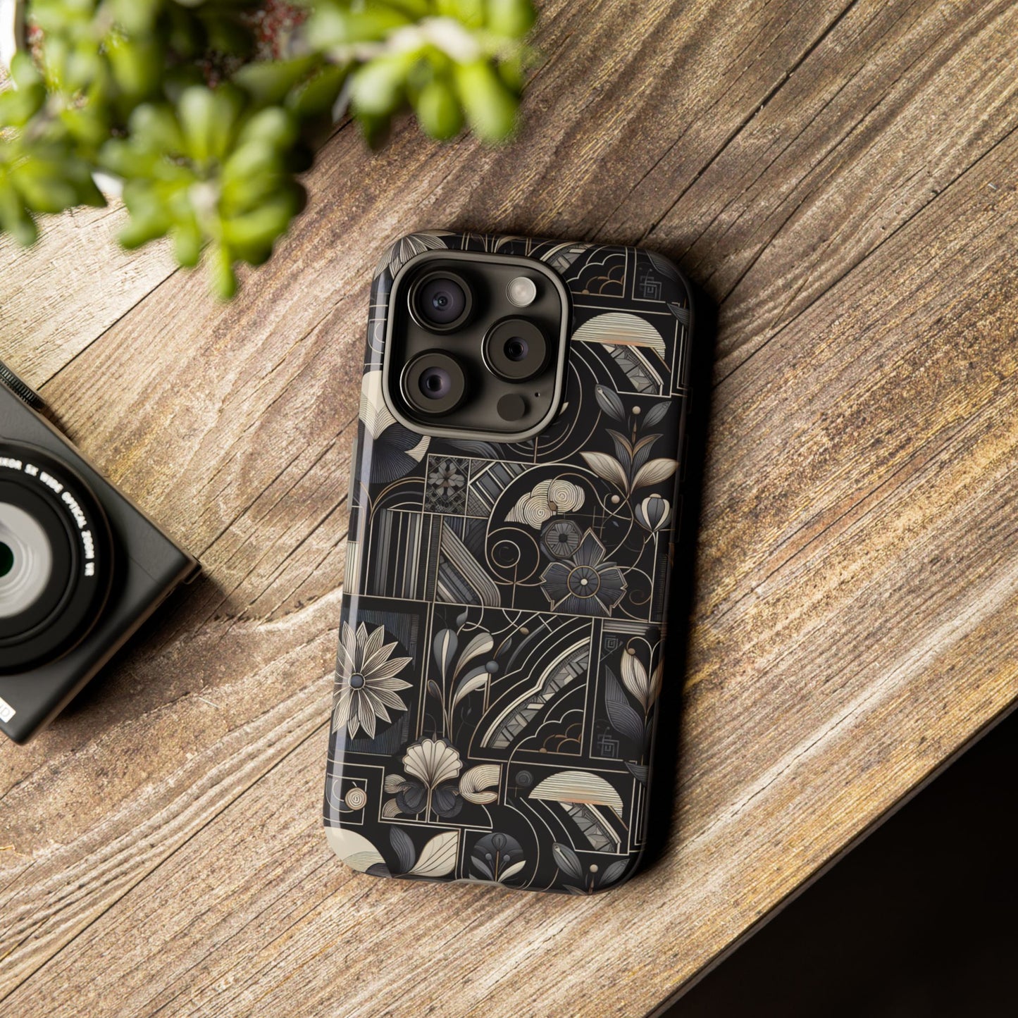 blackpattern image 6 artistic phone case with 3d wrap and vibrant retro design