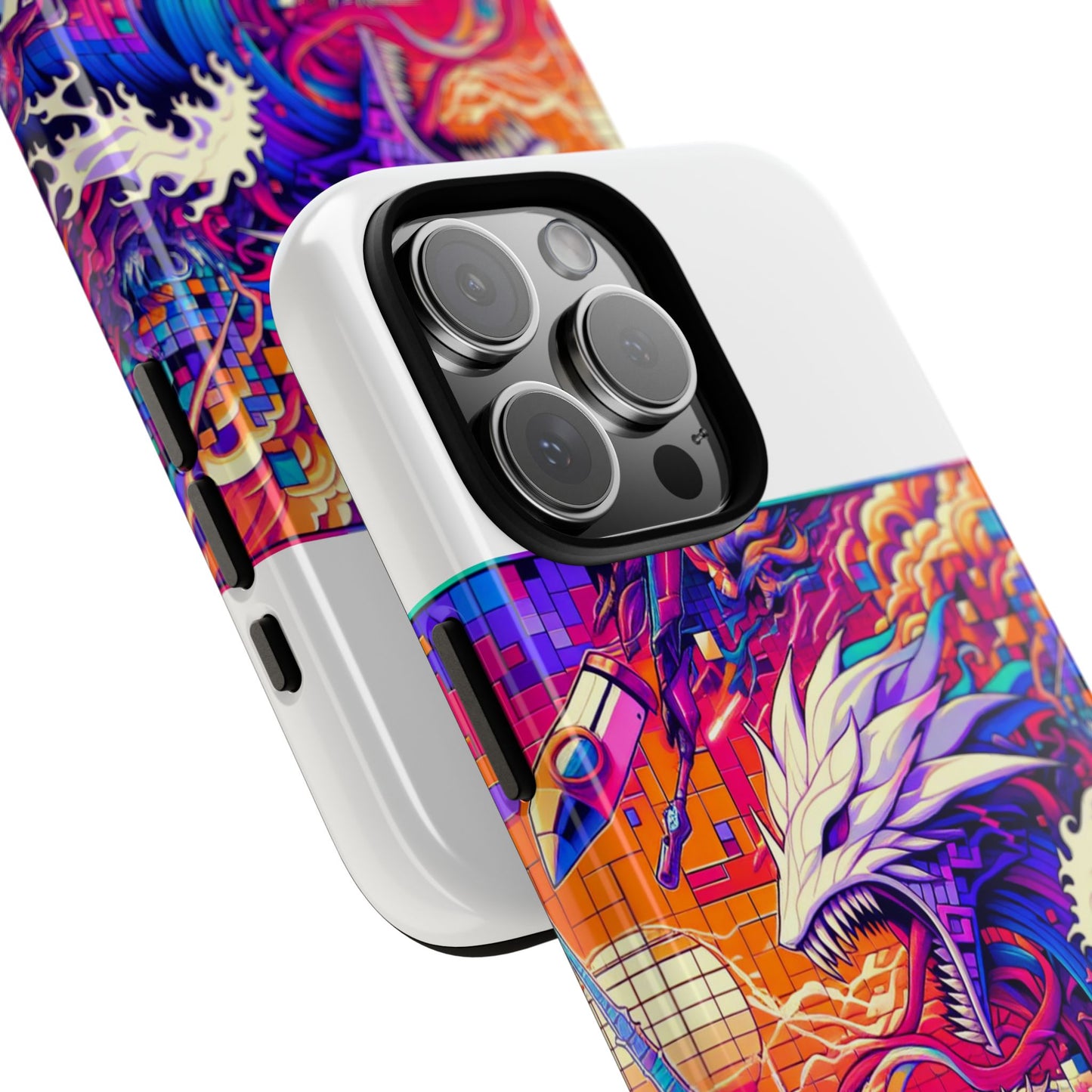 above here whopper whopper sigma stopper colourful protective phone case