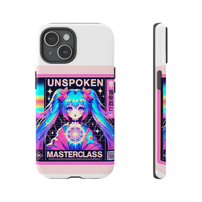 Unspoken Riz Masterclass Protective Phone Case, 3D Wrap Design, Durable Shock Absorption, UV Protected, Ideal Gift for Anime and Comic Fans, Glossy or Matte Finish
