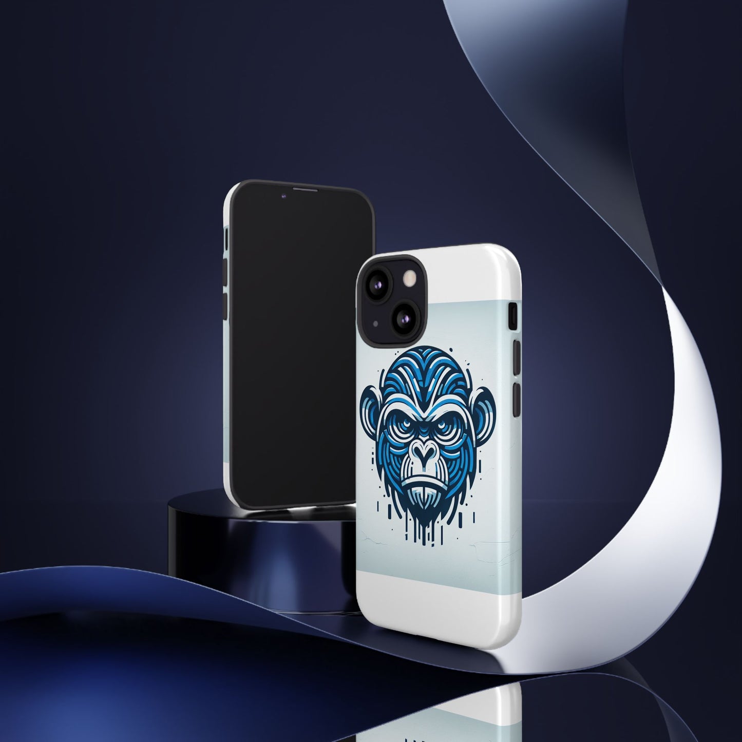 vibrant 3d gorilla design protective phone case for unique style and stylish protection compatible with iphone 13, 14, 15 & 16 – all models including pro, pro max & plus