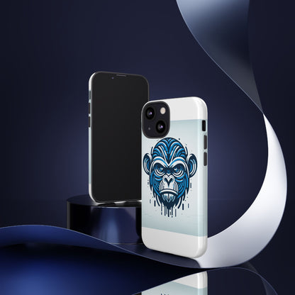 Vibrant 3D Gorilla Design Protective Phone Case for Unique Style and Stylish Protection Compatible with iPhone 13, 14, 15 & 16 – all models including Pro, Pro Max & Plus