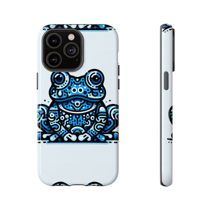 Blue Animal Create 28 3D Wrap Protective Phone Case for Smartphones Shockproof Durable TPU with Vivid Anime and Comic Design