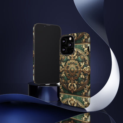 Pattern Image 2 Vibrant Comic Style Phone Case for Men and Women with Ornate Baroque Design Compatible with iPhone 13, 14, 15 & 16 – all models including Pro, Pro Max & Plus