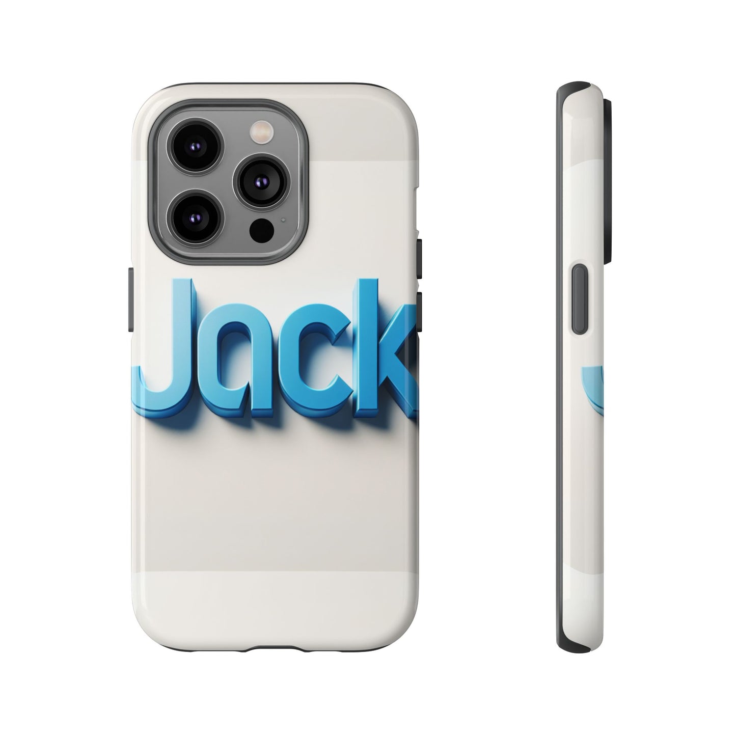 name jack blue anime comic style 3d wrap protective phone case for men women shock absorption durable tpu cover