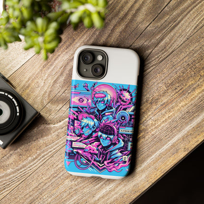 Slayware Installed Protective Phone Case with 3D Wrap Design for Anime and Comic Culture Lovers