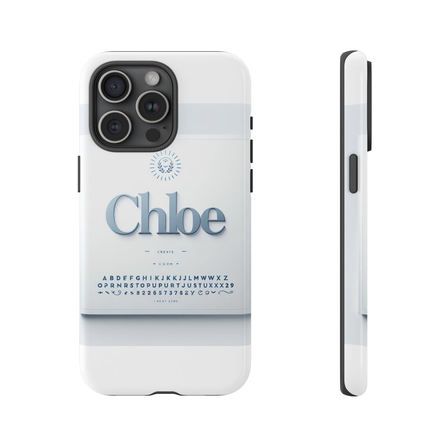 vibrant 3d protective phone case with playful blue alphabet design stylish accessory for self-expression compatible with iphone 13, 14, 15 & 16 – all models including pro, pro max & plus