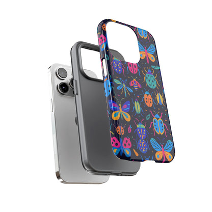 Vibrant 3D Insect Design Phone Case for Stylish Protection and Unique Aesthetic Compatible with iPhone 13, 14, 15 & 16 – all models including Pro, Pro Max & Plus