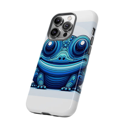 Vibrant 3D Animal-Inspired Phone Case in Blue for Stylish Protection and Unique Expression Compatible with iPhone 13, 14, 15 & 16 – all models including Pro, Pro Max & Plus