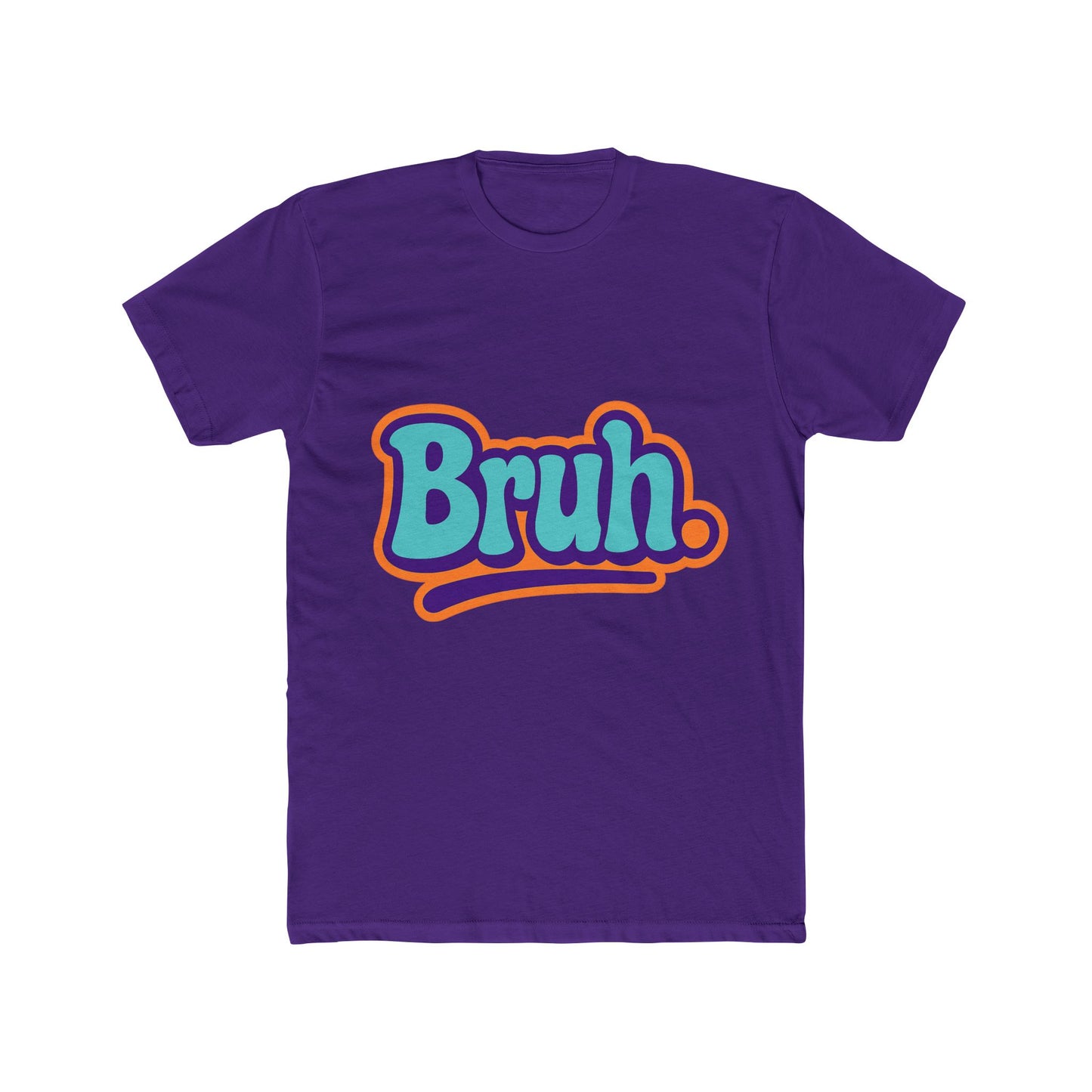 funny bruh meme multicolor unisex t-shirt - humorous graphic tee for men women - soft, stylish novelty t-shirt