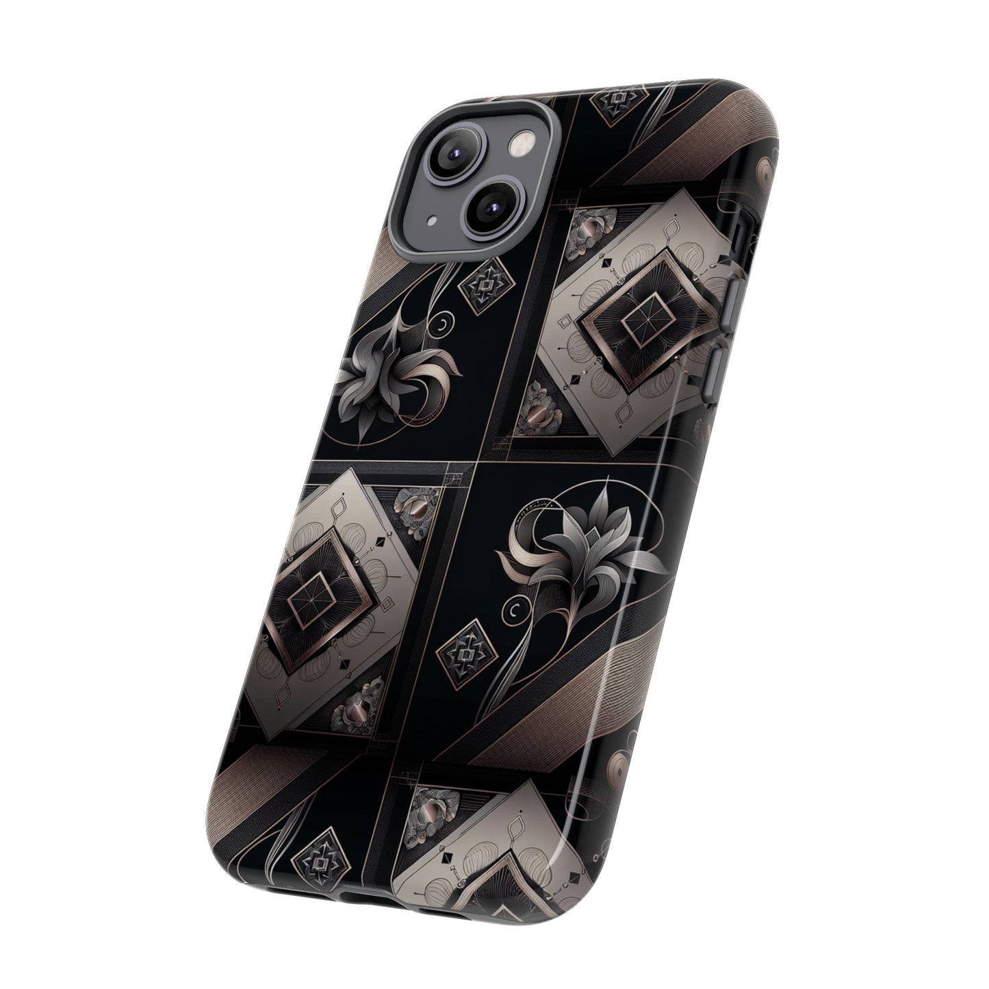 blackpattern image 4 vibrant 3d phone case for android and iphone with bold anime-inspired art, shockproof finish, compatible with iphone 13-16 pro max