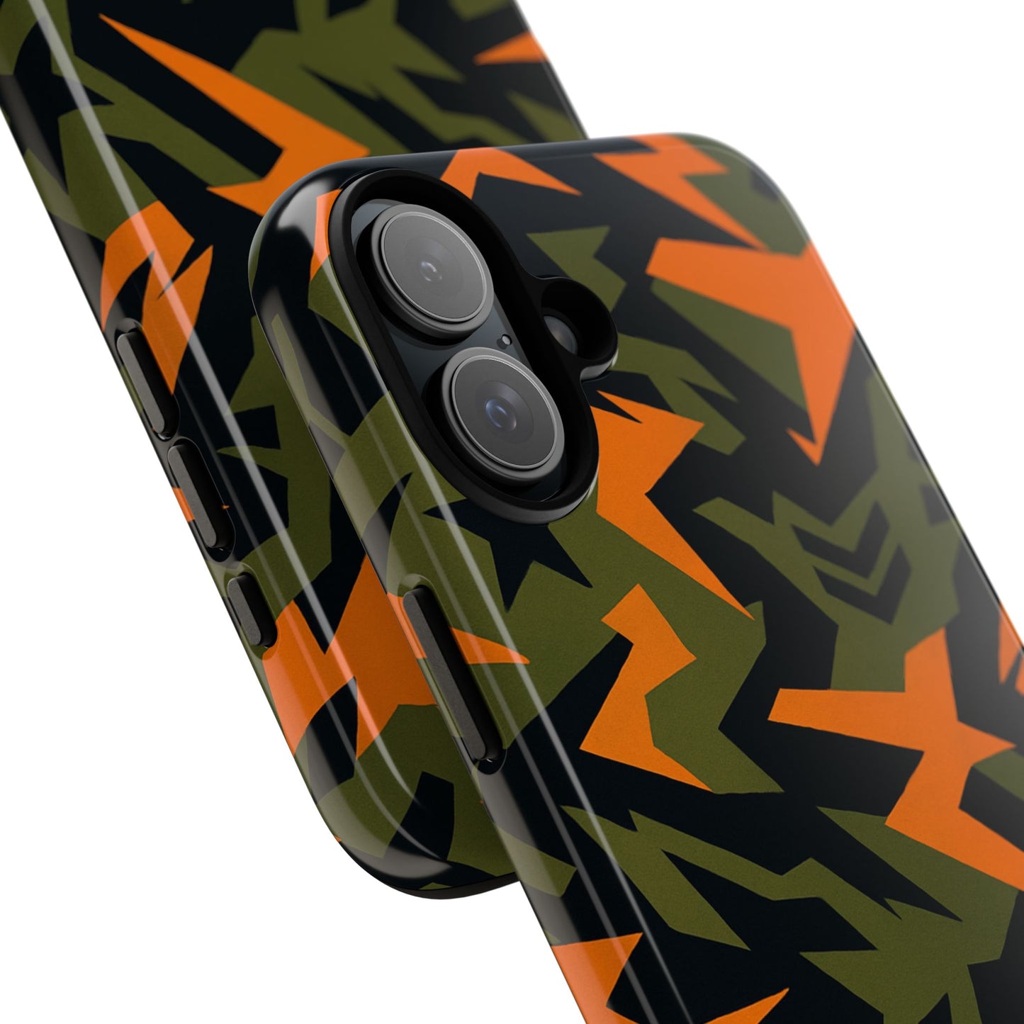 military camouflage 3d wrap protective phone case for bold expression and unique style compatible with iphone 13, 14, 15 & 16 – all models including pro, pro max & plus