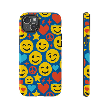Vibrant 3D Emoji Protective Phone Case for Kids and Adults – Fun Multicolour Design for Stylish Protection Compatible with iPhone 13, 14, 15 & 16 – all models including Pro, Pro Max & Plus
