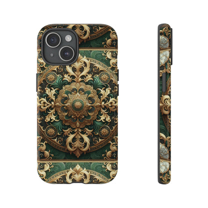 Pattern Image 2 Vibrant Comic Style Phone Case for Men and Women with Ornate Baroque Design Compatible with iPhone 13, 14, 15 & 16 – all models including Pro, Pro Max & Plus