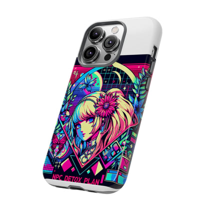 Npc Detox Plan - Vibrant Protective Phone Case for Anime and Comic Lovers, Durable Shock Absorption, UV Protected, Glossy or Matte Finish