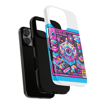Rizzler In Training 3D Wrap Protective Phone Case for Anime Lovers