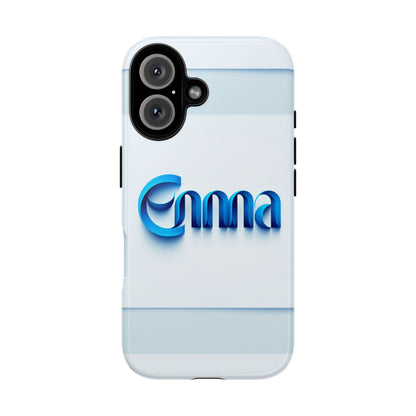 Emma Blue 3D Wrap Protective Phone Case for Smartphones with Vivid Anime Comic Design Shock Absorption and UV Protection