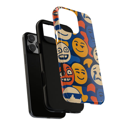 Vibrant 3D Emoji Protective Phone Case for Daily Use – Bold Design for Stylish Expression – Compatible with iPhone 13, 14, 15 & 16 – All Models Including Pro, Pro Max & Plus