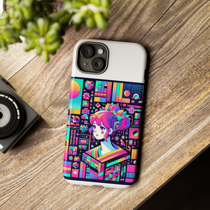 Ratio D Irl Protective Phone Case with 3D Wrap Design, UV Protected, Durable TPU Silicone, Shock Absorbent, Ideal for Anime and Comic Culture Fans