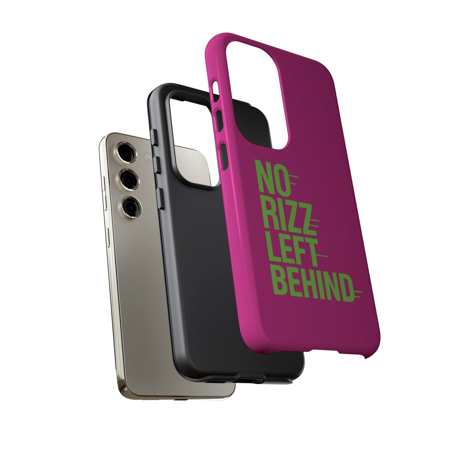 tough cases - no rizz left behind phone case for ultimate protection and style