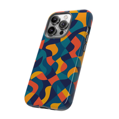 Vibrant Multicolour Abstract Phone Case for Stylish Protection Compatible with iPhone 13, 14, 15 & 16 – All Models Including Pro, Pro Max & Plus