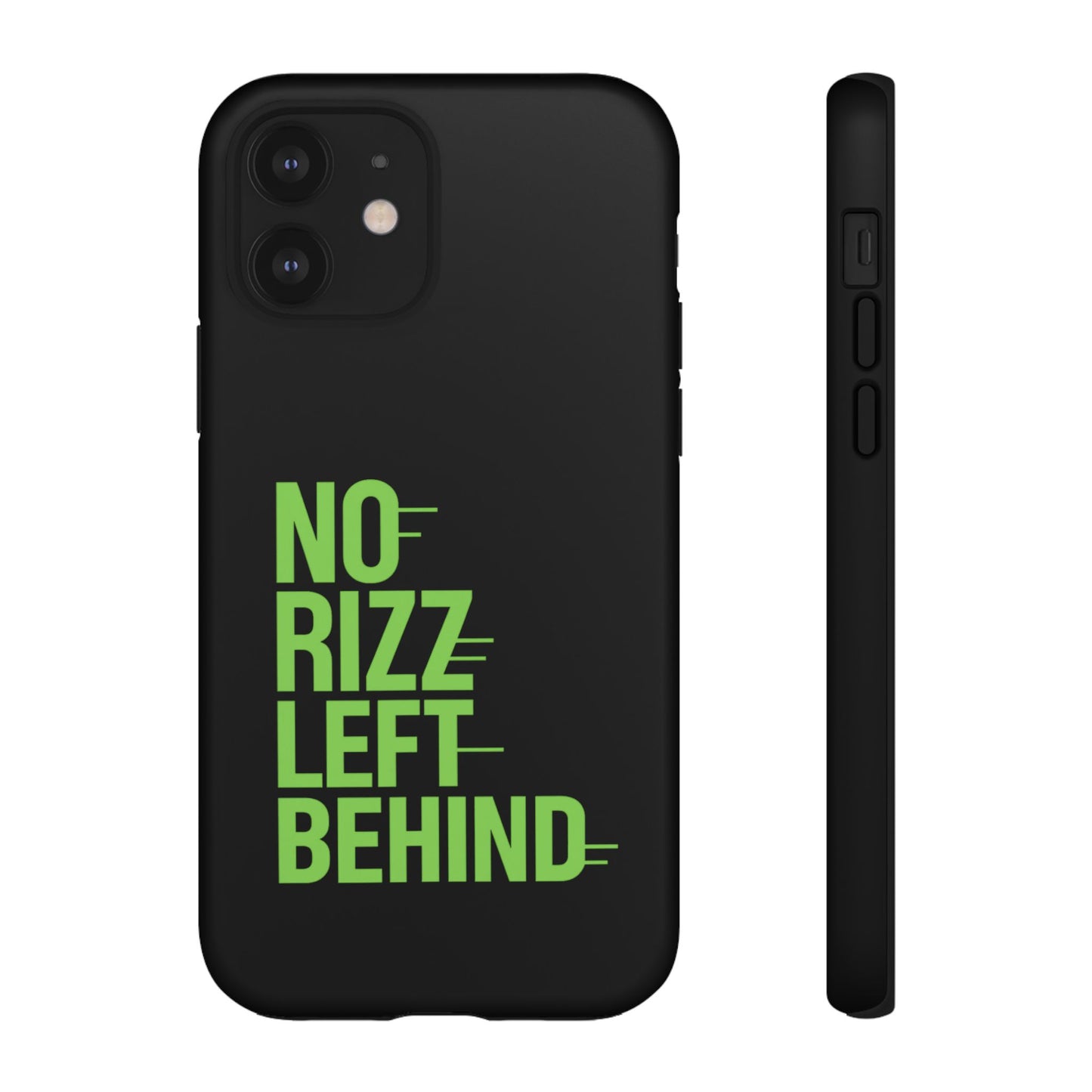 tough phone case - no rizz left behind for ultimate protection